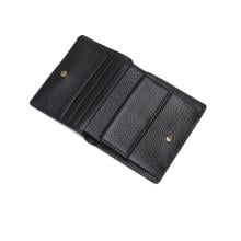 Coccinelle Portafoglio Piccolo Metallic Soft Noir - 3