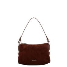 Coccinelle Borsa a mano Mini Bag Rebekka Suede Brunette - 1