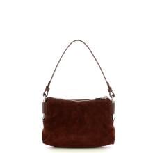 Coccinelle Borsa a mano Mini Bag Rebekka Suede Brunette - 3