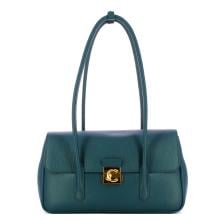 Coccinelle Borsa a spalla C-Me Lock Deep Blue - 1
