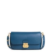 Coccinelle Borsa a tracolla C-Me Lock Mini Deep Blue - 1