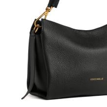 Coccinelle Borsa a mano Boheme Double Noir Cognac - 3