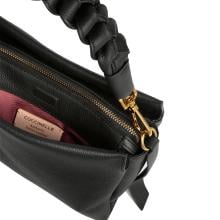 Coccinelle Borsa a mano Boheme Double Noir Cognac - 4