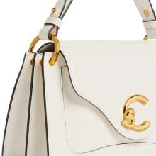 Coccinelle Borsa a mano C-Me Calf Cocker Small Pearl - 4