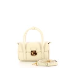 Coccinelle Borsa a mano C-Me Lock Mini Pearl - 4