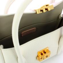 Coccinelle Borsa a mano C-Me Lock Mini Pearl - 5