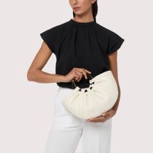 Coccinelle Borsa a mano Shell Medium Pearl - 5