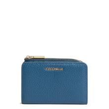 Coccinelle Portafoglio Metallic Soft Deep Blue - 1