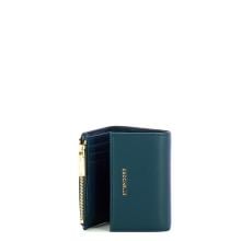 Coccinelle Portafoglio Metallic Soft Deep Blue - 3