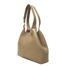 Coccinelle Borsa a spalla C-Easy Warm Taupe - 3
