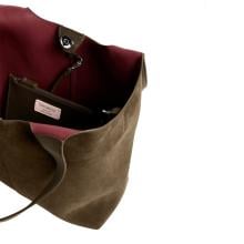 Coccinelle Borsa a spalla C-Easy Suede Fango - 4