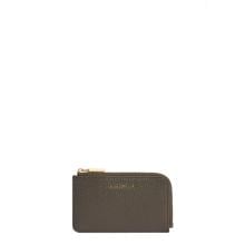 Coccinelle Porta carte Metallic soft Fango - 1