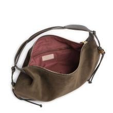 Coccinelle Hobo Thess suede Large Fango - 3