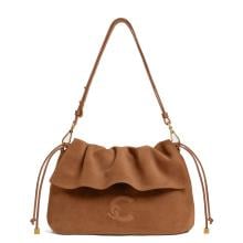 Coccinelle Borsa a spalla Lidia Suede Small Cognac - 1