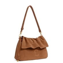 Coccinelle Borsa a spalla Lidia Suede Small Cognac - 2