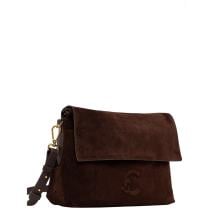 Coccinelle Borsa a spalla Lidia Suede Small Brunette - 2