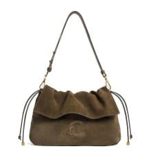 Coccinelle Borsa a spalla Lidia Suede Small Fango - 1