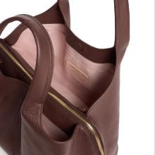 Coccinelle Borsa a mano Nell Medium Berry - 4