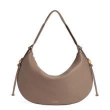 Coccinelle Hobo Bag Thess Medium Warm Taupe - 1
