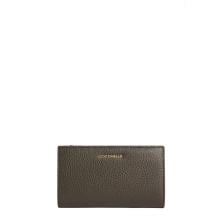 Coccinelle Portafoglio Metallic Soft Fango - 1