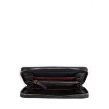 Coccinelle Portafoglio Metallic Soft Large Zip Around Midnight Blue - 2