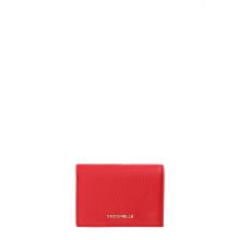 Coccinelle Portafoglio Metallic Soft Small Scarlet - 1