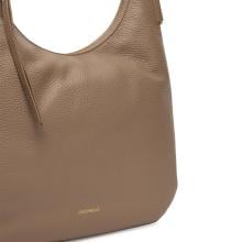 Coccinelle Rebekka hobo bag piccola Warm Taupe - E1T95130201 N59 - 3