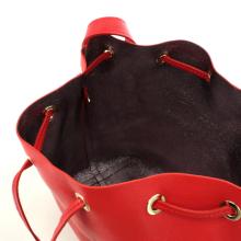Leather Shoulder Bag-ROSSO215-UN