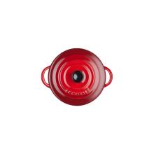 Le Creuset Mini Coccotte Rotonda 10 cm Ciliegia - 4