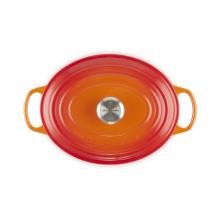 Le Creuset Cocotte Ovale 29 cm Arancio - 4