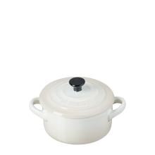 Le Creuset Mini Coccotte Rotonda 10 cm Meringue - 2