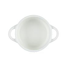 Le Creuset Mini Coccotte Rotonda 10 cm Meringue - 5