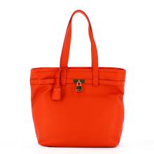 Fracomina Shopper con lucchetto Orange - 1