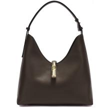 Furla Borsa a spalla Goccia M Cioccolato - 1