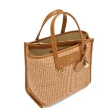 Furla Borsa a mano Divide It S Toni Naturale Tabacco - 5
