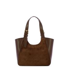 Furla Borsa a spalla Dora S Toni Cioccolato - 3