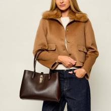 Furla Tote Goccia M Espresso - 2