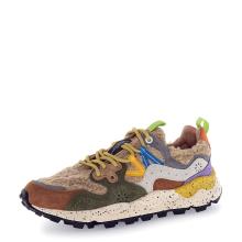 Flower Mountain Sneakers Unisex Yamano 3 Mud Grey Off White - 3