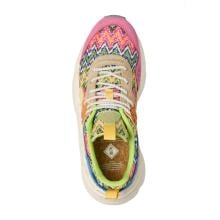 Flower Mountain Sneakers Donna Koketsu Suede/Weave Fuchsia Azure Yellow - 3
