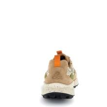 Flower Mountain Sneakers Donna Yamano 3 Cow Velour Beige Cognac Brown - 2