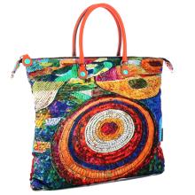 Gabs Borsa G3 L Vela stampata in tessuto Mosaico - 2