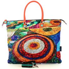 Gabs Borsa G3 L Vela stampata in tessuto Mosaico - 4