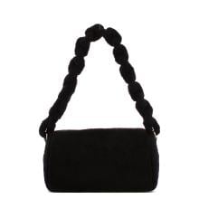 Gaëlle Borsa a spalla in ecomontone Nero - 3