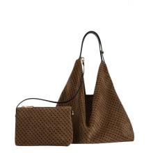 Gherardini Amazzonia in camoscio monogram Toffee - GHB0308 TOFFEE - 4