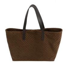 Gherardini Shopper grande in camoscio monogram Toffee - GHB0313 TOFFEE - 2