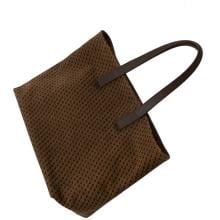 Gherardini Shopper grande in camoscio monogram Toffee - GHB0313 TOFFEE - 4