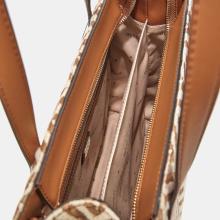 Guess Borsa a mano Silvana rafia Cognac - 5