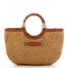 Guess Borsa a Mano Siria Satchel Natural Cognac - 1