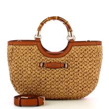 Guess Borsa a Mano Siria Satchel Natural Cognac - 4