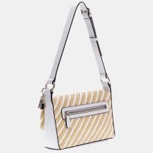 Guess Borsa a spalla Simona Natural White - 2